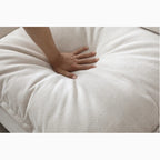 130-Inch Modular U-Shaped Sectional Sofa with Convertible Ottoman – Linen Fabric Couch Set for Living Room, Apartment & Office (Blue, 3 Colors)