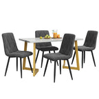 Fibreboard Dining Table Set