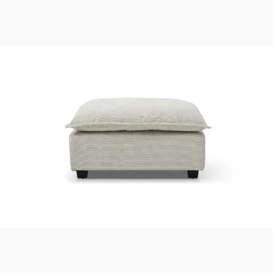 130-Inch Modular U-Shaped Sectional Sofa with Convertible Ottoman – Linen Fabric Couch Set for Living Room, Apartment & Office (Blue, 3 Colors)