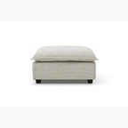 130-Inch Modular U-Shaped Sectional Sofa with Convertible Ottoman – Linen Fabric Couch Set for Living Room, Apartment & Office (Blue, 3 Colors)